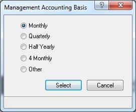 KB12190 | How do I set up Management Account Periods?