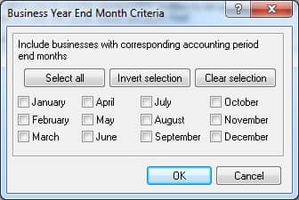 KB12194d | How do I run a 'Client List' with 'Business Year End Dates'?