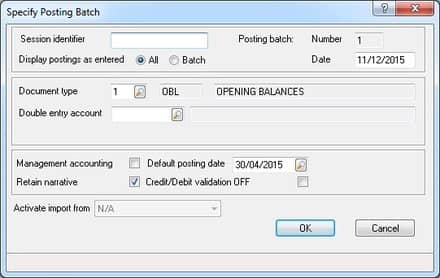KB12208a | How do I generate opening balances automatically in Accounts Production?