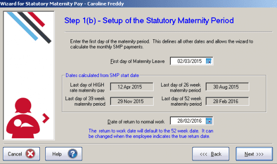 resizedimage550326 GPPSMP5 | Setting up Statuatory Maternity Pay (SMP)