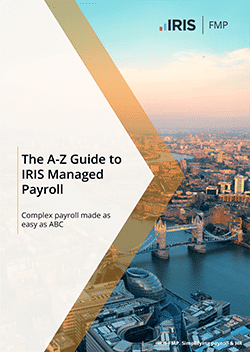 A-Z of IRIS Outsourced Payroll Front Cover Image