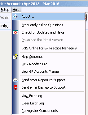 GPA HlpAbtlc 1 | How to Enter New Authorisation Code - IRIS GP Accounts