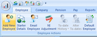 IP NwEmp 1 | Creating a new employee record