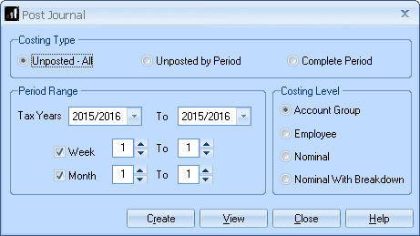 IP PstJrnl 1 | Posting Journal File