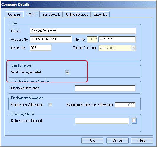 IP SeR 1 | Small Employer Relief