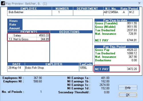 resizedimage500355 IBPN2G10 | How do I process pay on a net to gross basis?