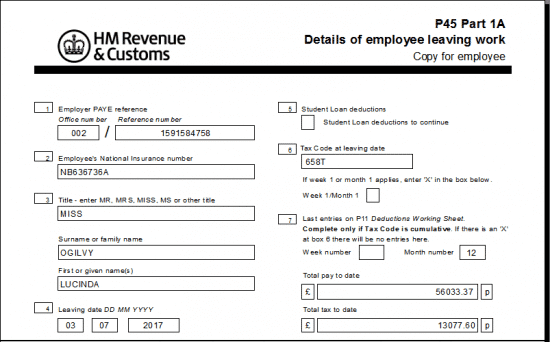 resizedimage550342 IPP RePrtp45 5 | How do I p45 a leaver?