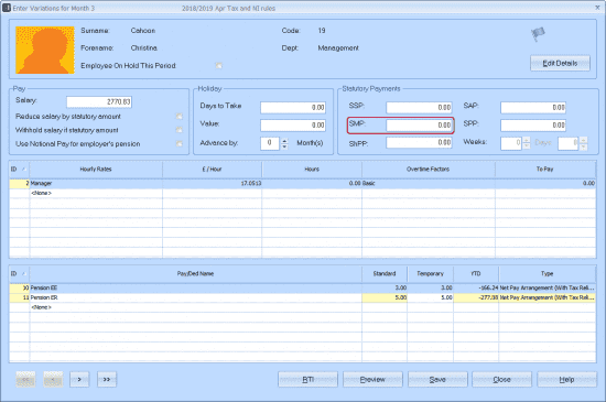 resizedimage550365 IP SMPMan 1 | Paying maternity pay - SMP