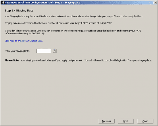 resizedimage550437 Mul AECnf 2 | AE Config Tool - Step 1 - Your company's staging date