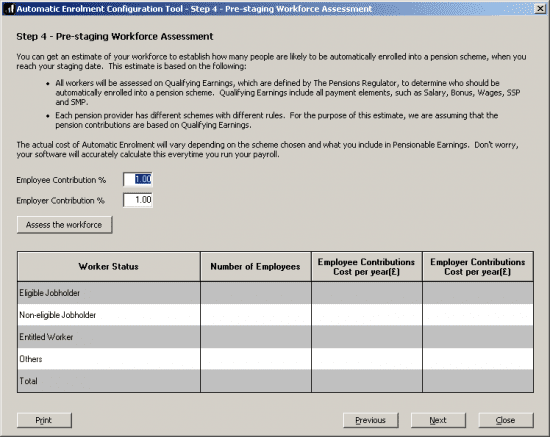 resizedimage550437 Mul AECnf 5 | AE Config Tool - Step 4 - Pre-staging workforce assessment