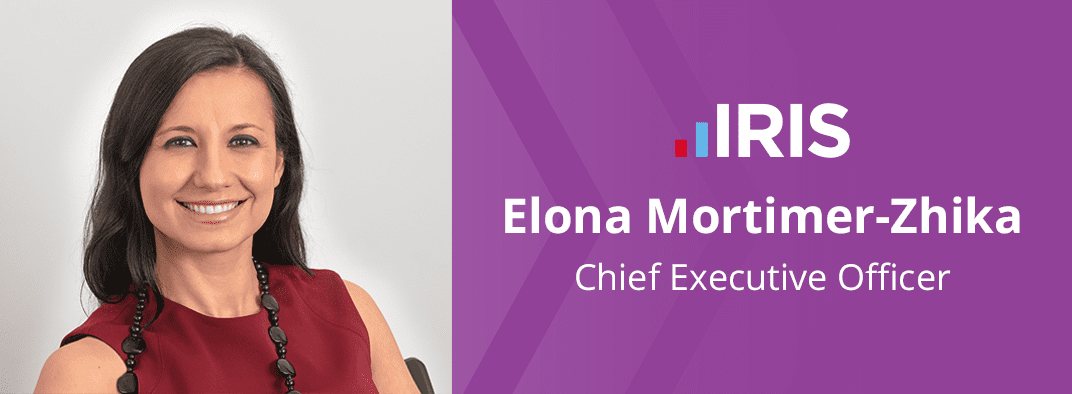 ceo banner | IRIS Software Group appoints Elona Mortimer-Zhika as Chief Executive Officer