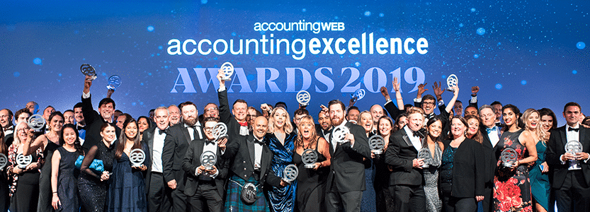 accountingweb excellence awards 2019 | IRIS customers triumph at Accounting Excellence awards