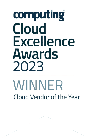 Cloud excellence award winner badge