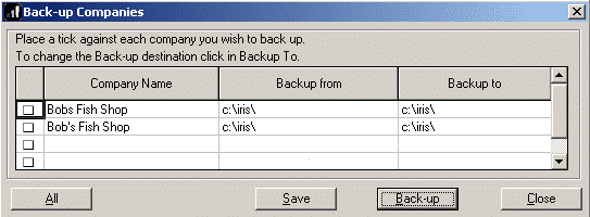 E32 BK 2 | Backing up and restoring data