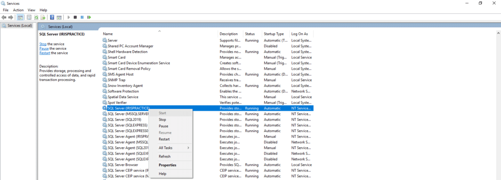 image 7 | IAS-12003 - SQL Server does not exist or access is denied