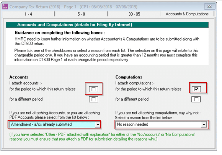 Picture2 | How to Amend a CT return