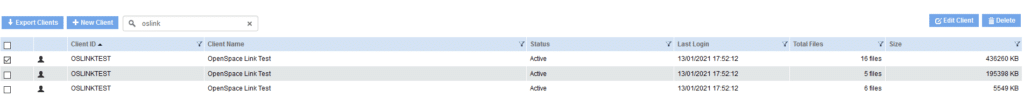 image 83 | OS-105 : Managing the OpenSpace link for existing clients in Accountancy Suite