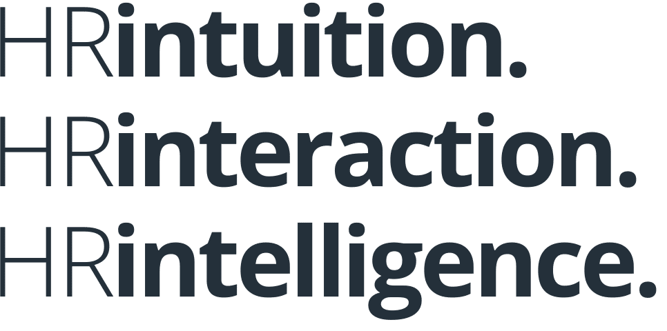 HRintuition, HRinteraction, HRintelligence