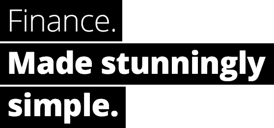 Finance. Made stunningly simple.