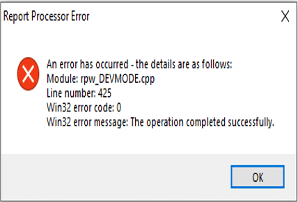 image 11 | IAS-6532 - Report Processor Errors