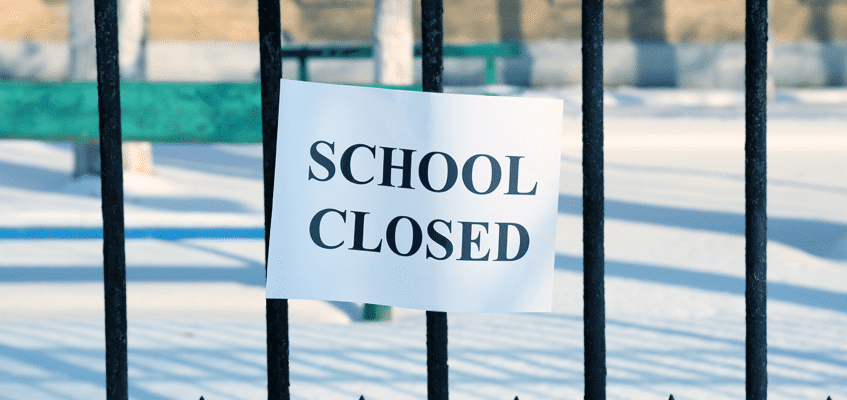 school closed 847 x 400 Double width | Keep calm and carry on: communications, closures and COVID-19
