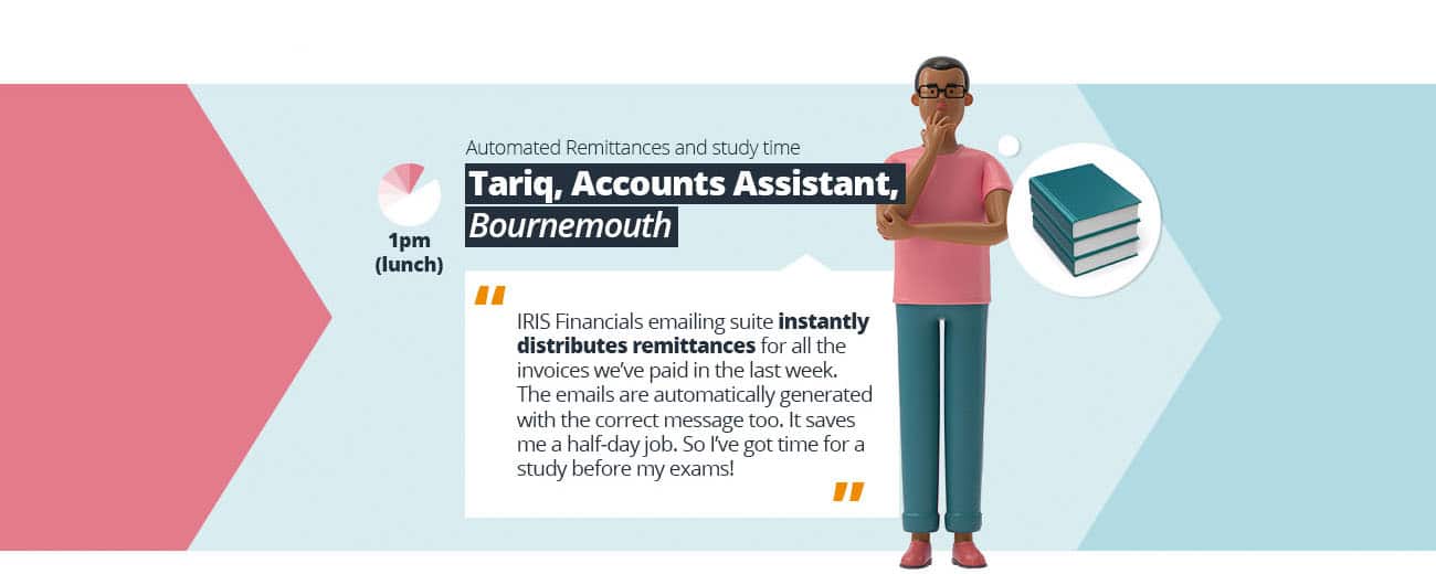 Automated remittance and study time