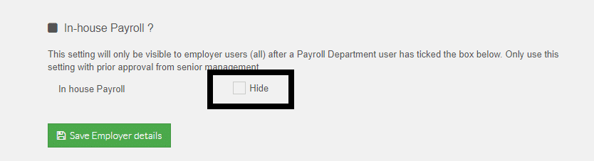 MEPW inhse 10 | How do I set the in house payroll in IRIS myePayWindow