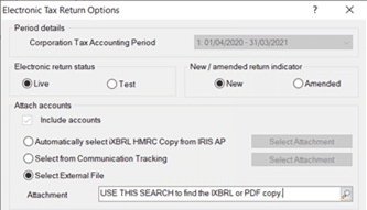 image 27 | Business Tax- How to attach PDF of a IXBRL/Tax comp when generating CT600?