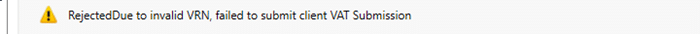 image 33 | VAT Filer - Internal Server Error or Date periods vanish or Agent/Client not authorised or VAT registration number not valid or Invalid VRN