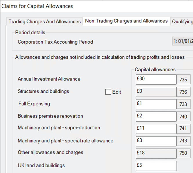 image 41 | Business Tax: LTD Property Letting company with unknown trade loss/gain appearing OR LTD with unknown property loss