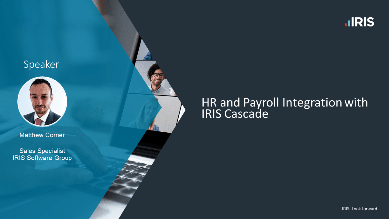 Slide1 | HR and payroll integration with IRIS Cascade