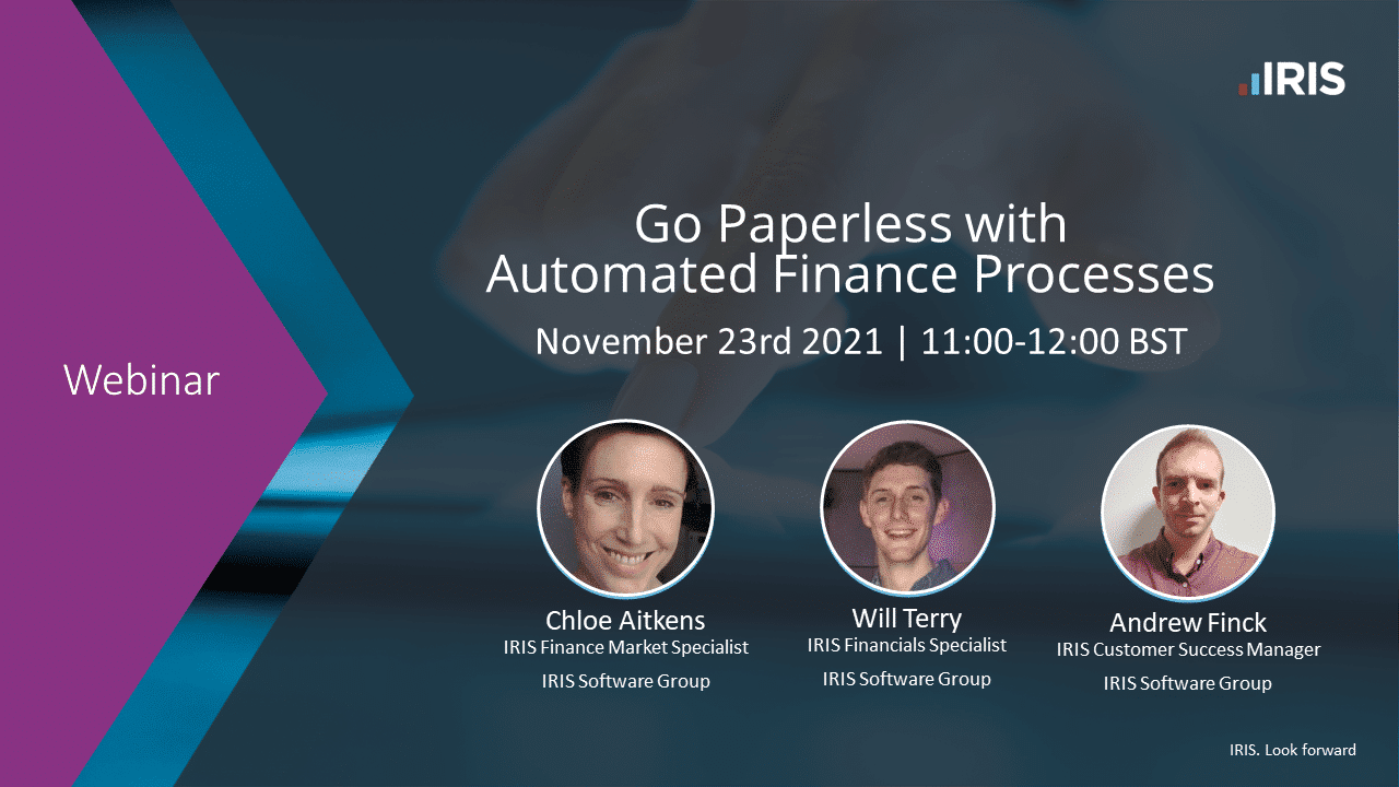 Go Paperless with Automated Finance Processes Holding Slide | Go Paperless With Automated Finance Processes