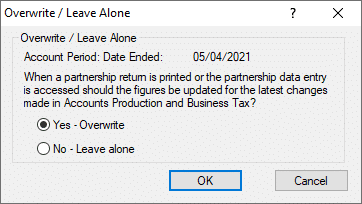 image 26 | Business Tax: Partnership Trade Computation correct but the Tax Return is wrong/missing data.