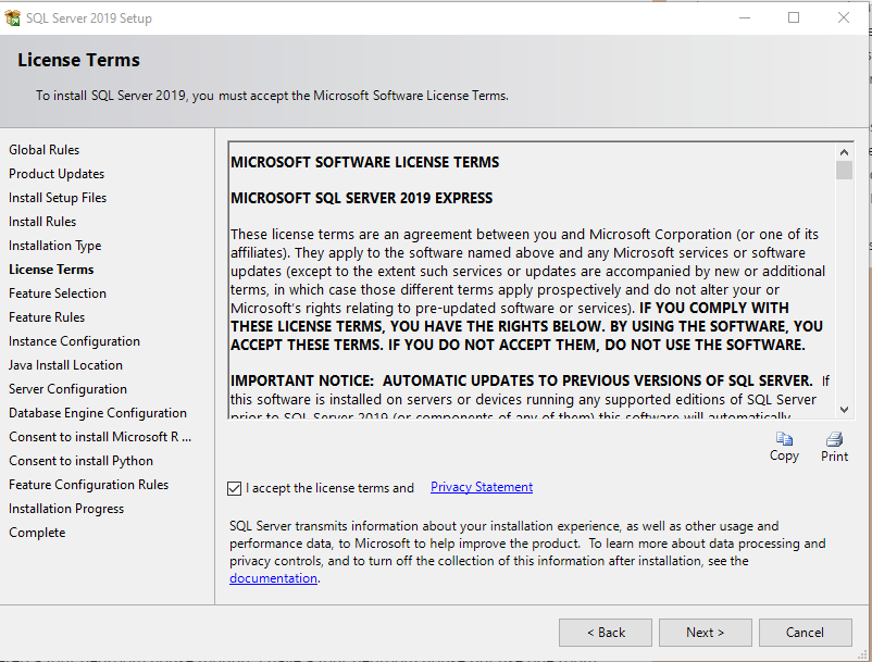 image 5 | Installing SQL Server Express