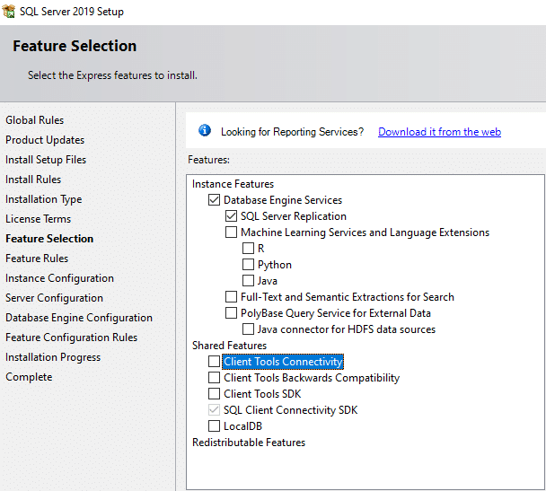 image 6 | Installing SQL Server Express