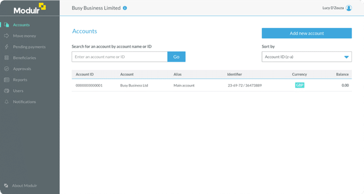 image 14 | Guide to faster payments with Modulr in Earnie