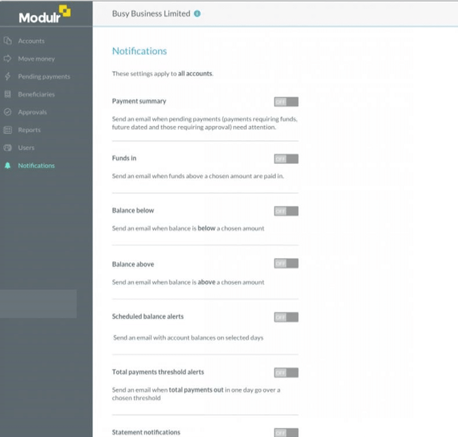 image 21 | Guide to faster payments with Modulr in Earnie