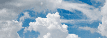 a picture of clouds