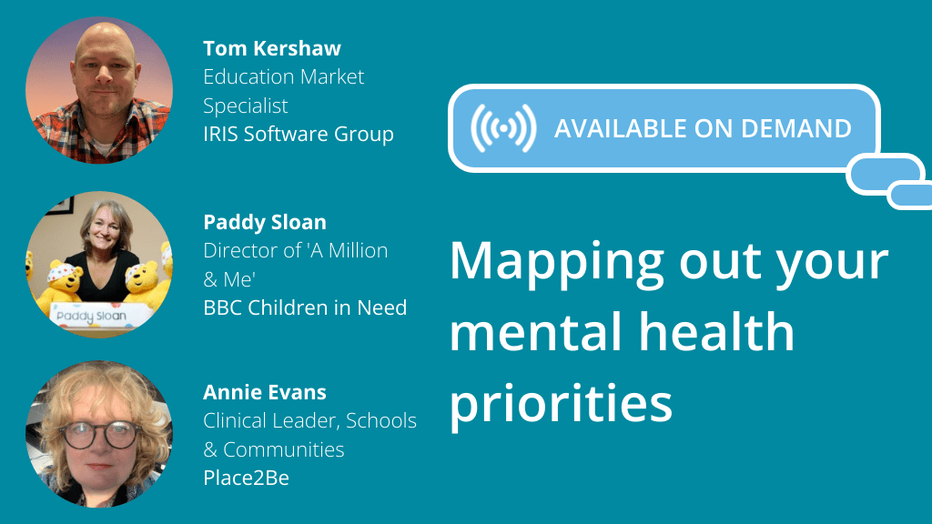 Mental health webinar two on demand | Mapping out your mental health priorities