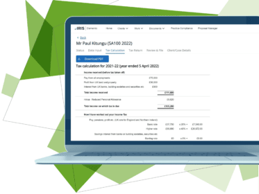 IRIS Elements tax accounts taxfiler header cropped | IRIS Elements Tax and Accounts