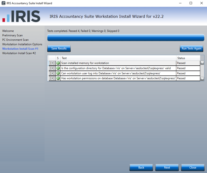 image 13 | IAS-12756 : IRIS Workstation update prompt following 22.2.0.402 installation.