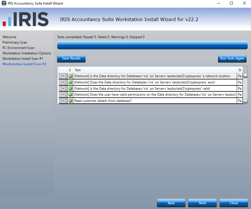 image 14 | IAS-12756 : IRIS Workstation update prompt following 22.2.0.402 installation.