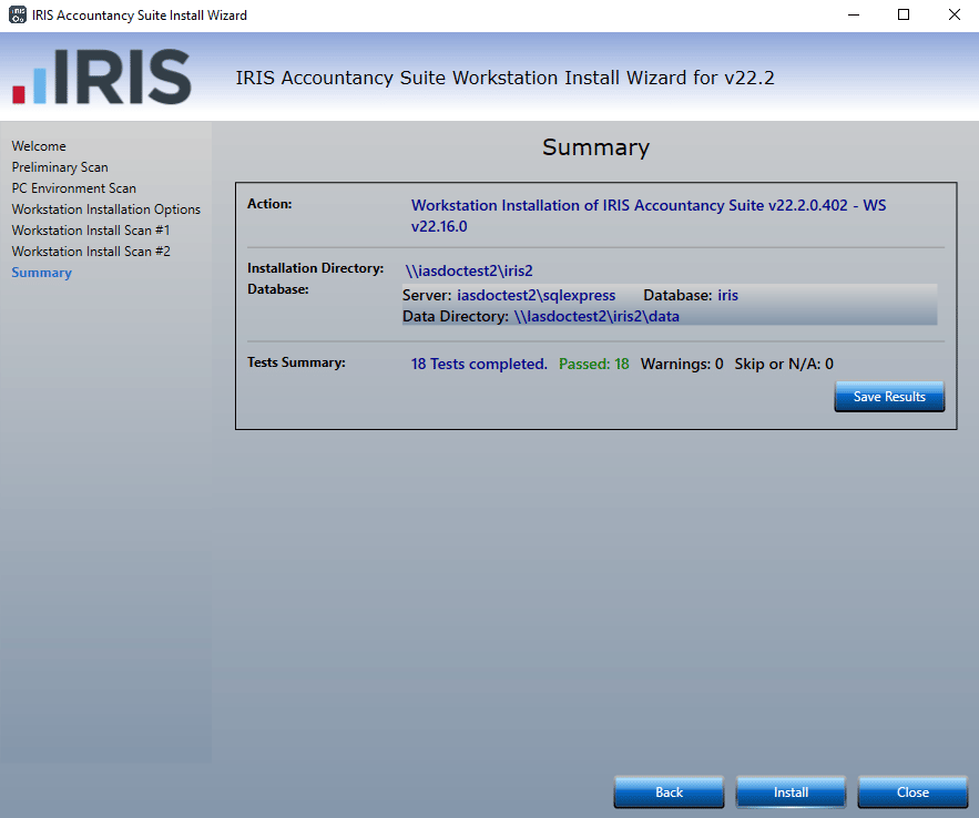 image 15 | IAS-12756 : IRIS Workstation update prompt following 22.2.0.402 installation.