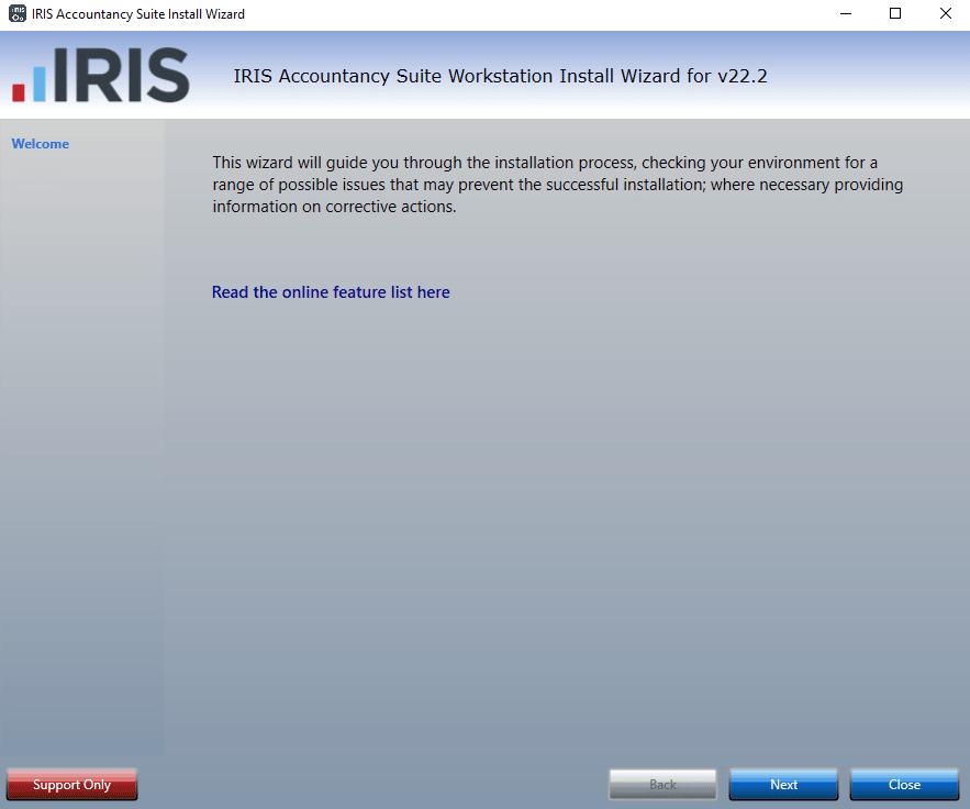 image 7 | IAS-12756 : IRIS Workstation update prompt following 22.2.0.402 installation.