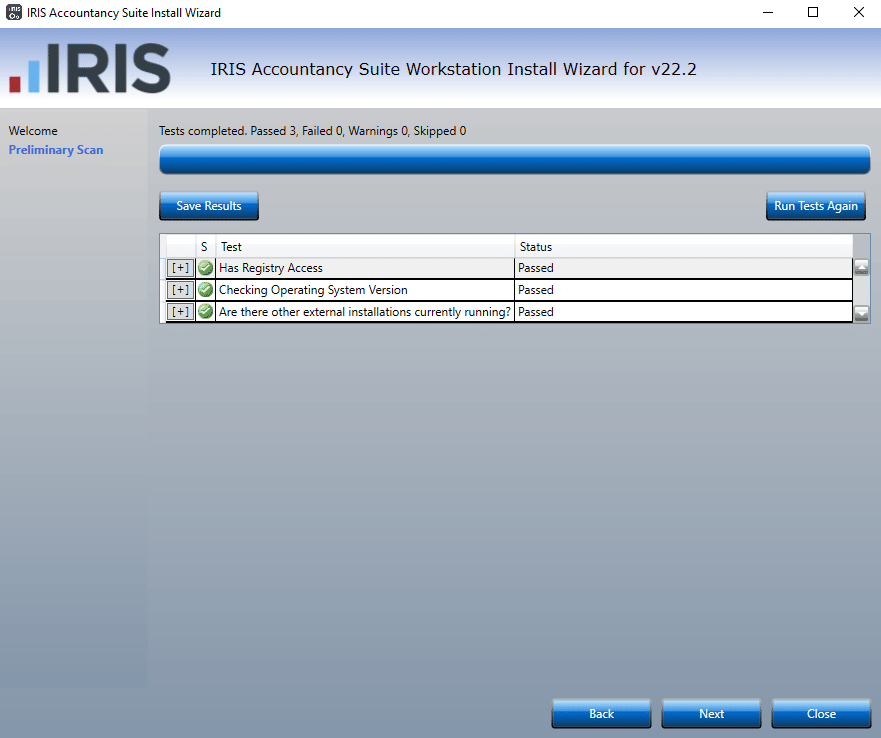 image 8 | IAS-12756 : IRIS Workstation update prompt following 22.2.0.402 installation.