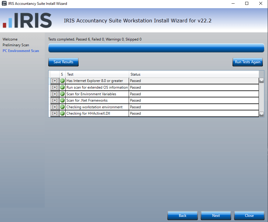 image 9 | IAS-12756 : IRIS Workstation update prompt following 22.2.0.402 installation.