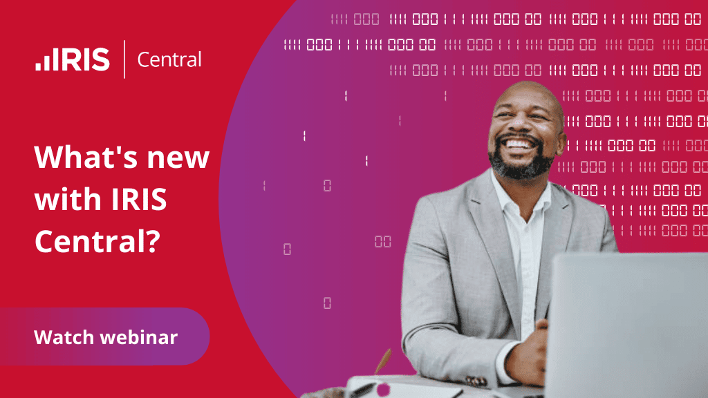 IRIS Central webinar webpage | What's new with IRIS Central?
