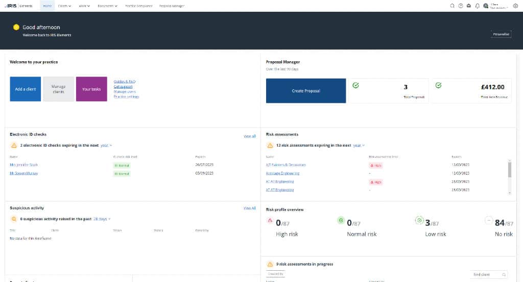 aml feature 1 | IRIS Elements AML