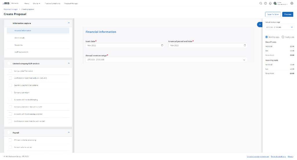 proposal manager feature 1 | IRIS Elements Proposal Manager