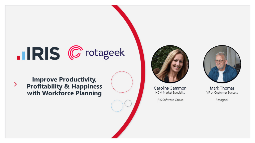rotageek slides | Improve productivity, profitability & happiness with workforce planning